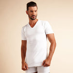 Maglie caldo cotone Snelly uomo scollo a V 3 pezzi 7011