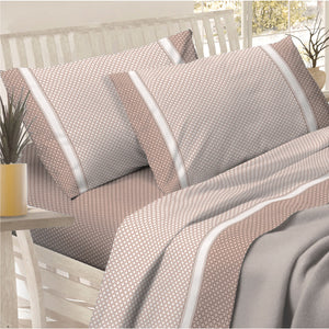 Lenzuola Preziosa letto flanella Soffice dis.19