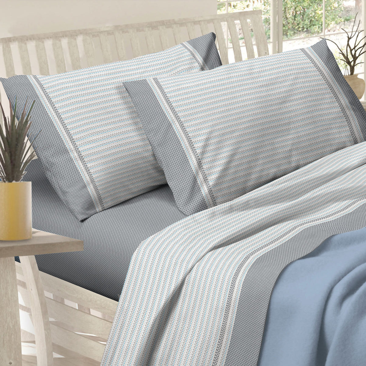 Lenzuola Preziosa letto flanella Soffice dis.22