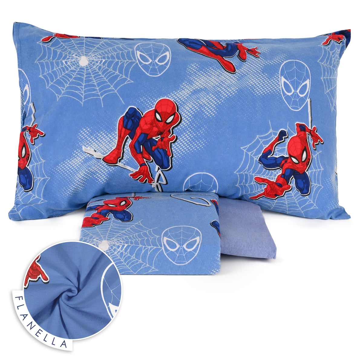 Completo letto Marvel 100 % Flanella di Cotone 1 piazza