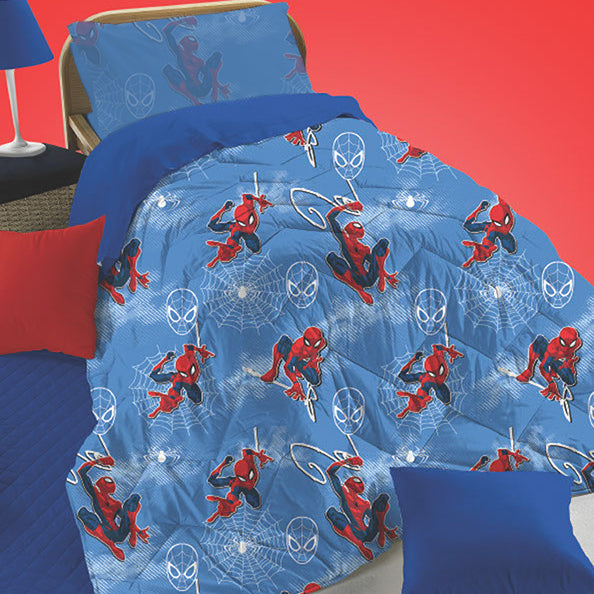 Trapunta piumone invernale Spiderman singolo 1 piazza