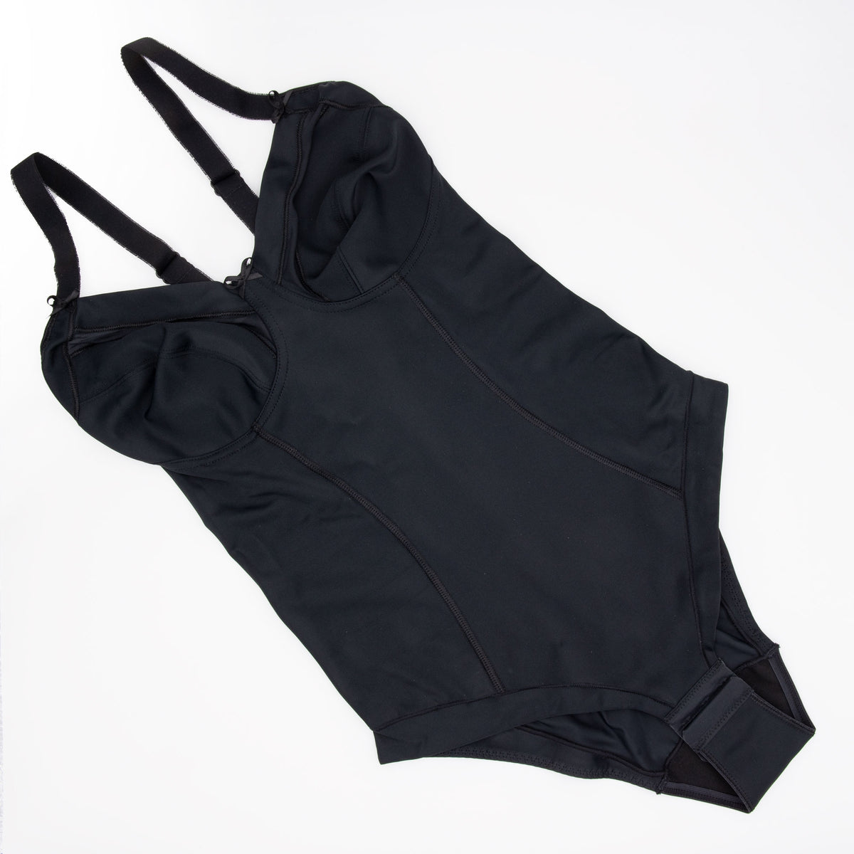 Body contenitivo senza ferretto Spiman 356 in cotone elasticizzato