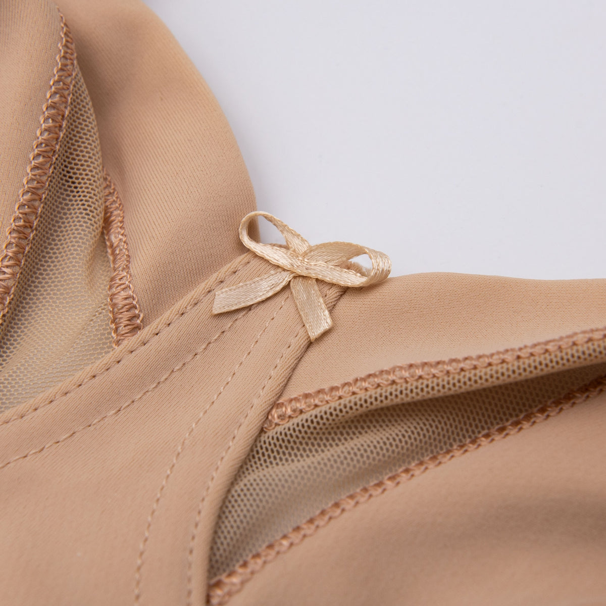 Body contenitivo senza ferretto Spiman 356 in cotone elasticizzato