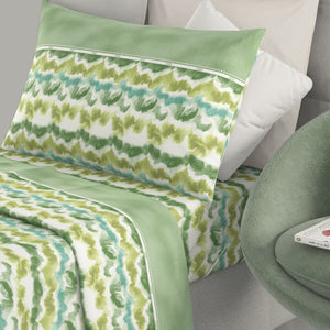 Completo letto Irge cotone fantasia acquarello Spring