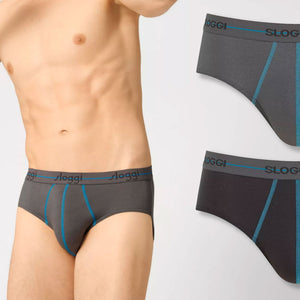 Slip uomo Sloggi start midi 2 pezzi 