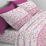Completo letto grandi pois cotone Zambaiti switch dots
