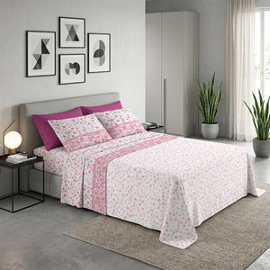 Completo letto grandi pois cotone Zambaiti switch dots
