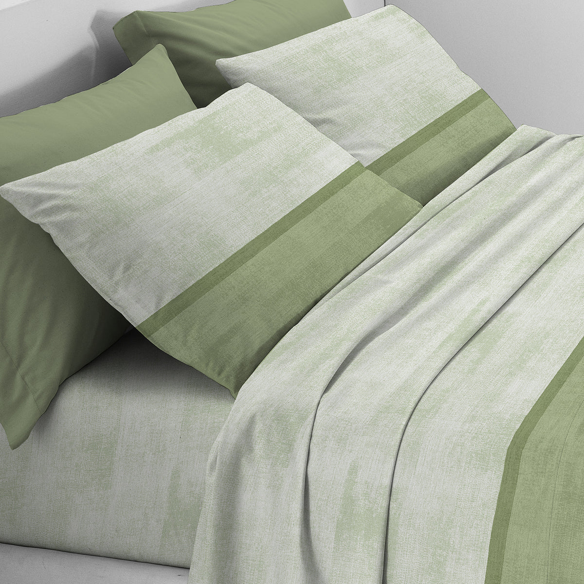 Completo letto 100% cotone Zambaiti switch plein