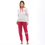 Tuta donna con cappuccio Superga cotone leggero 24308