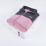 Tuta donna invernale Superga 21673 aperta micropile rosa