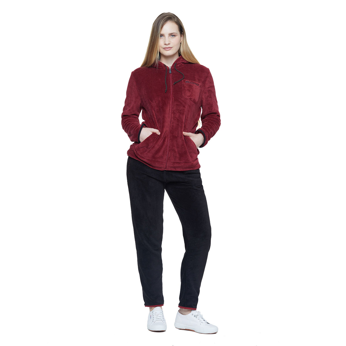 Tuta Donna micropolar aperta Superga SWW25779
