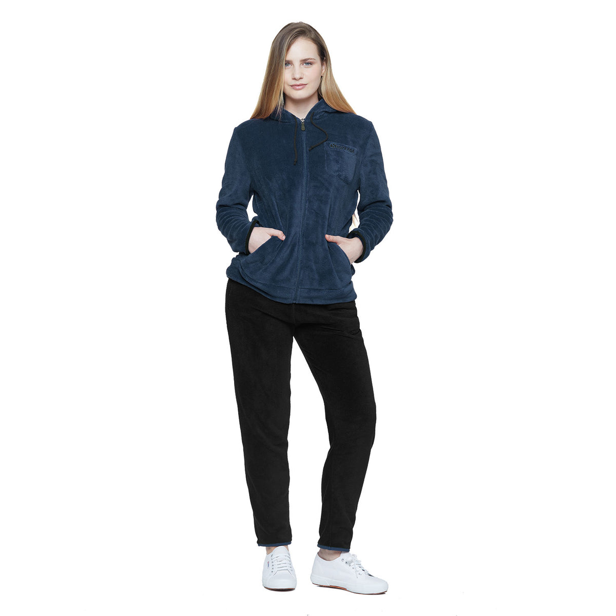 Tuta Donna micropolar aperta Superga SWW25779