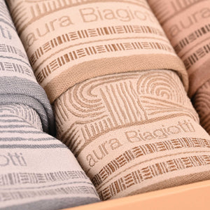 Set 6 Asciugamani spugna 100% cotone Tabit Laura Biagiotti