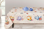 Tovaglia Vingi Tiffany cod.A17 stampa teira con dolcetti cotone