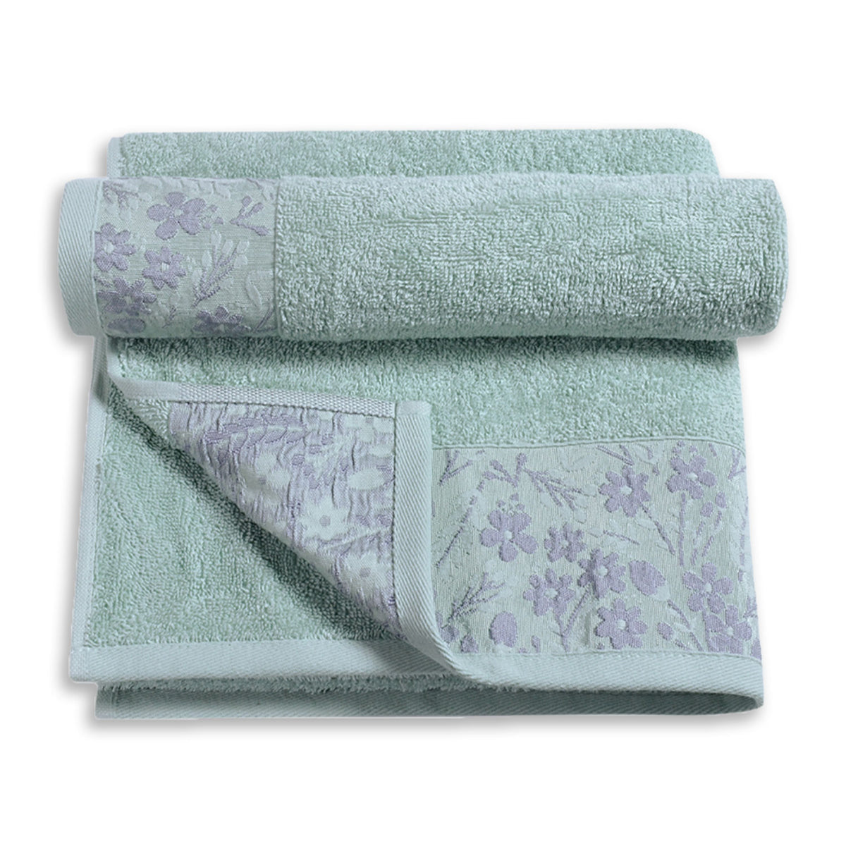 Vingi set asciugamani viso + ospite cotone Tiziana 