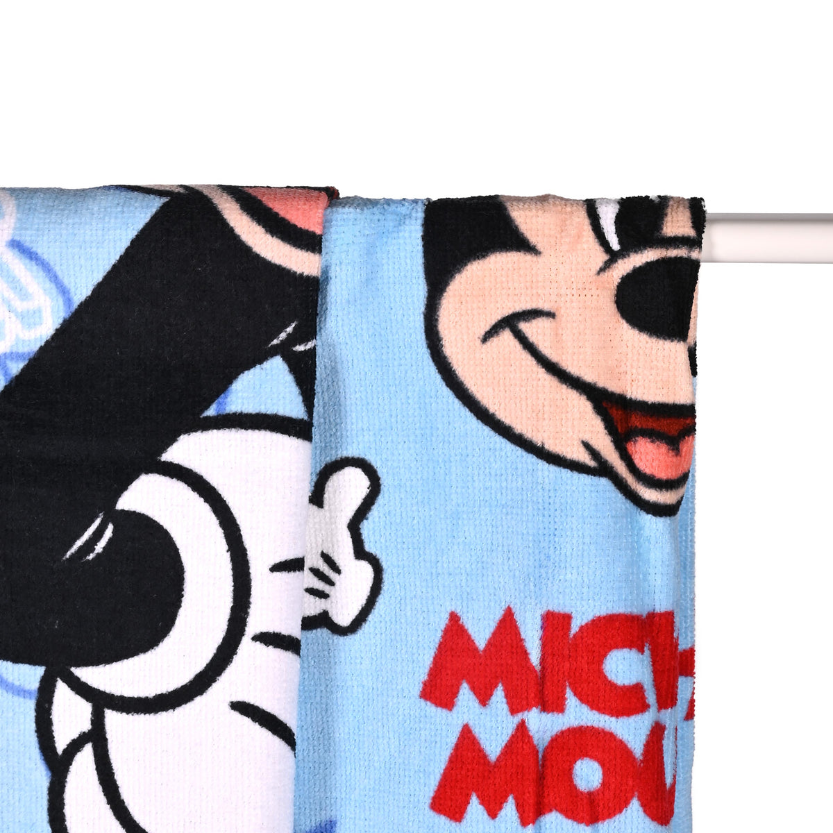 Asciugamani 100% cotone Mickey Mouse Disney 2 pezzi