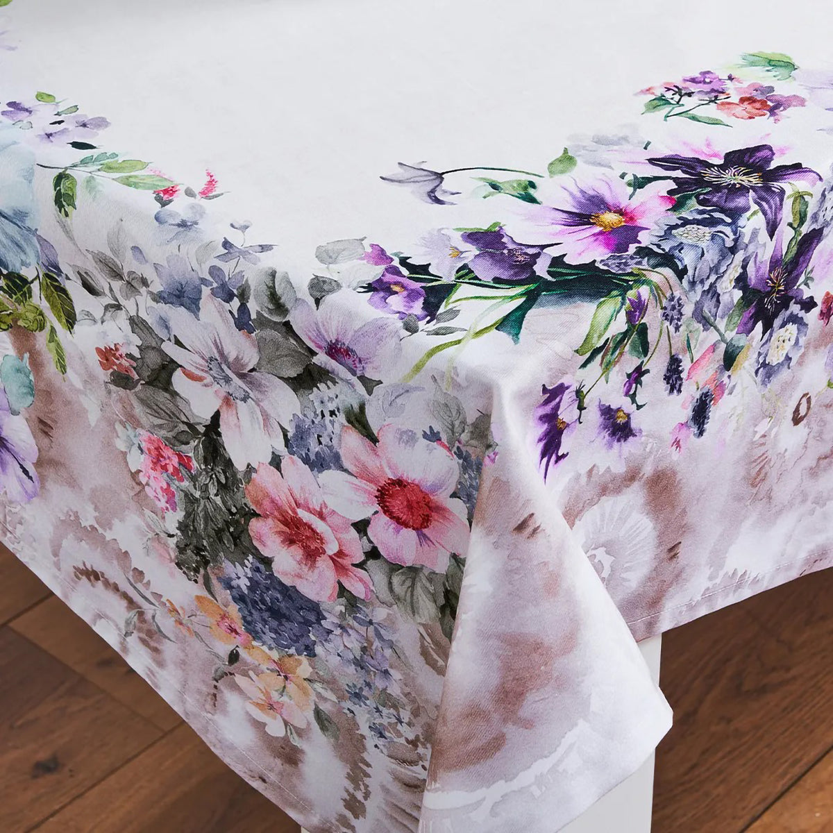Tovaglia stampa digitale floreale 100% Cotone Vingi Tiffany Dis. 2