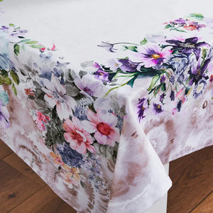Tovaglia stampa digitale floreale 100% Cotone Vingi Tiffany Dis. 2