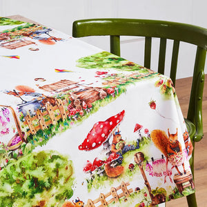 Tovaglia Vingi Tiffany cod.03 fantasia scoiattoli cotone