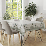 Tovaglia cotone con fiori di tarassaco Vingi Tiffany dis.35