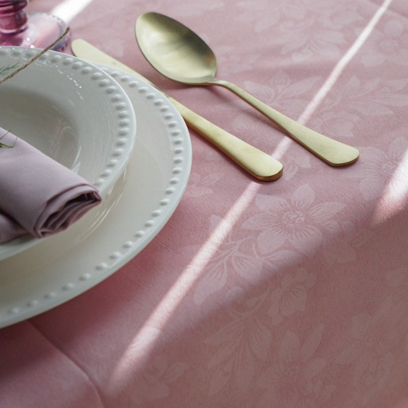 Tovaglia antimacchia no stiro Europa Sommaruga rosa
