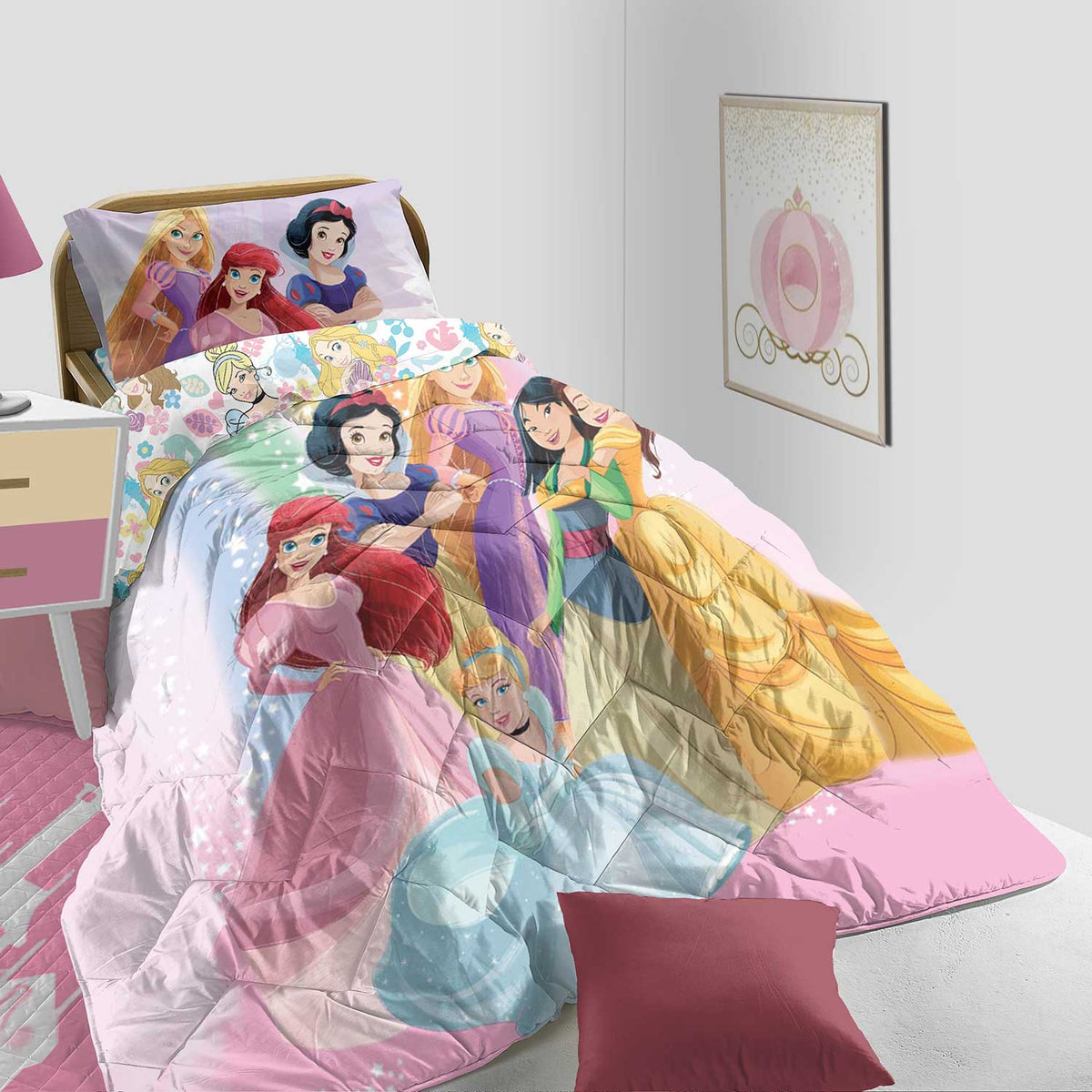 Trapunta invernale princess Disney 