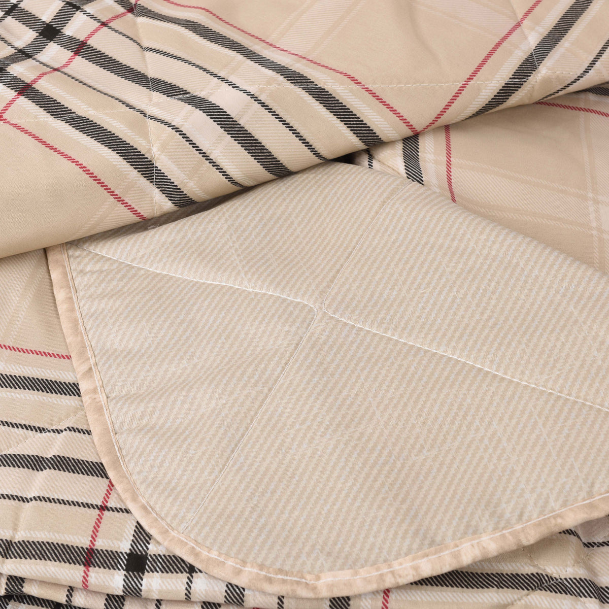 Trapuntino primaverile Irge Murphy matrimoniale double face tartan