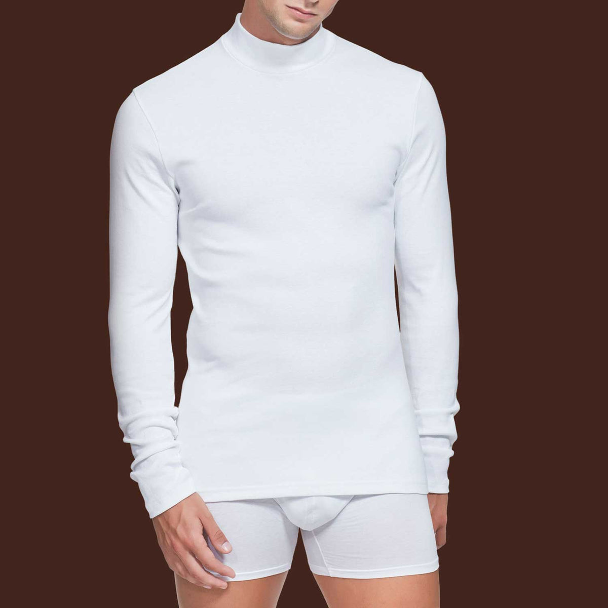 Maglia lupetto uomo cotone spazzolato Ragno U262AZ