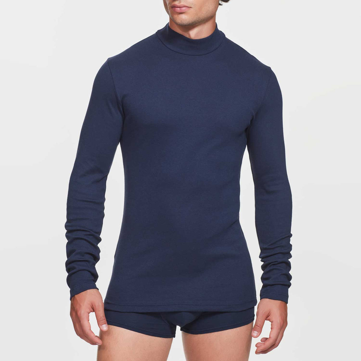 Maglia lupetto uomo cotone spazzolato Ragno U262AZ