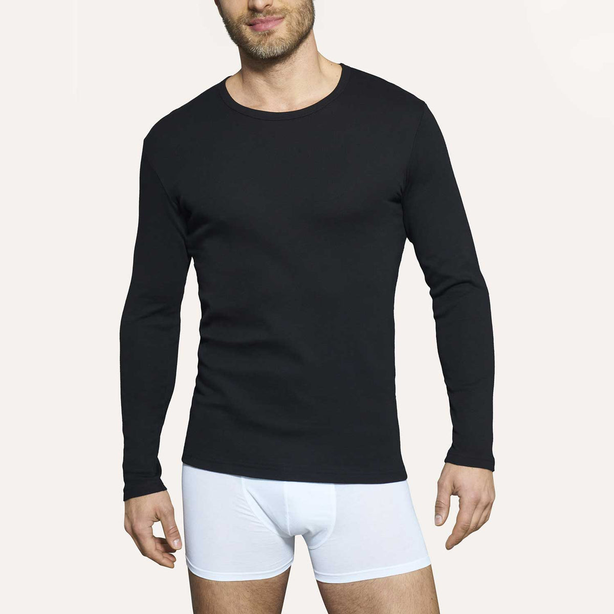 Maglia uomo a manica lunga thermo Cotton Ragno U799A9/U801A9