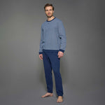 Pigiama uomo 100% caldo cotone Ragno U837N1
