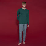 Pigiama 100% caldo cotone uomo Ragno U838NQ