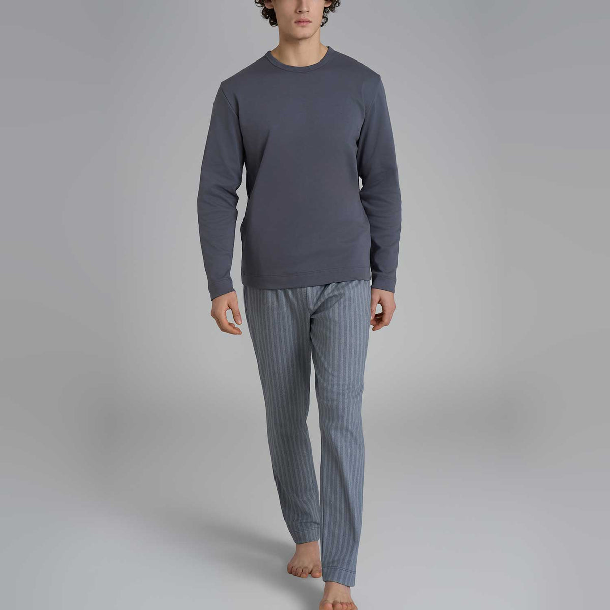 Pigiama uomo girocollo interlock Ragno U961NQ