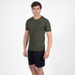 Pigiama uomo Superga SMS22032 cotone verde militare