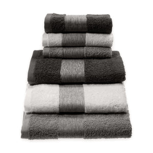 Vingi set 3+3 asciugamani viso e ospite cotone Isabel 