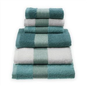 Vingi set 3+3 asciugamani viso e ospite cotone Isabel 