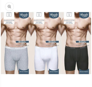 Boxer da uomo Sloggi long gamba lunga