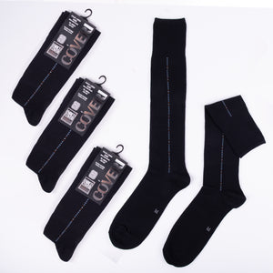 Calze lunghe uomo Enrico Coveri 321 caldo cotone 3 paia Var. A