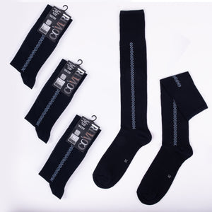 Calze lunghe uomo Enrico Coveri 321 caldo cotone 3 paia Var. D