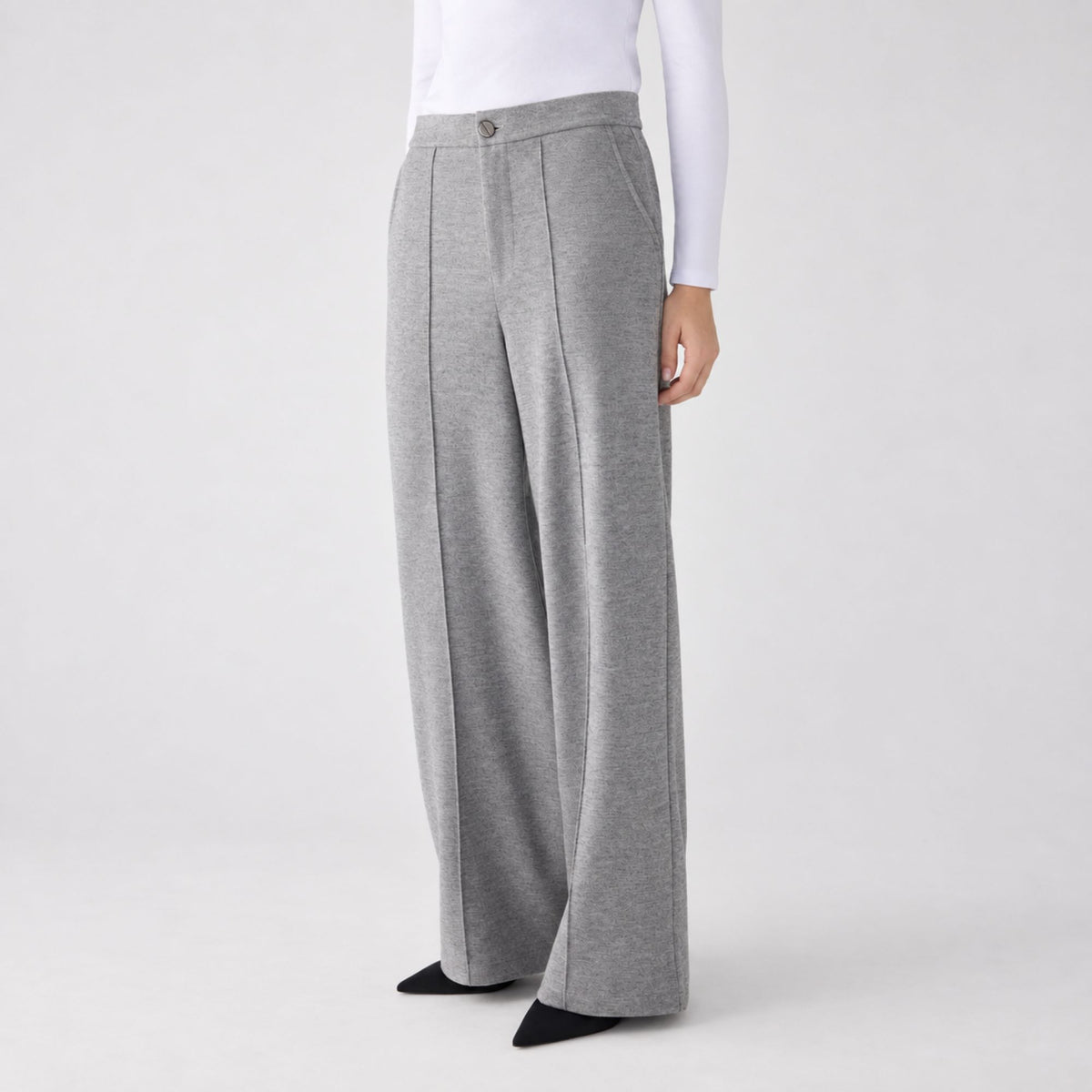 Pantalone donna vita alta viscosa Ysabel Mora 70487