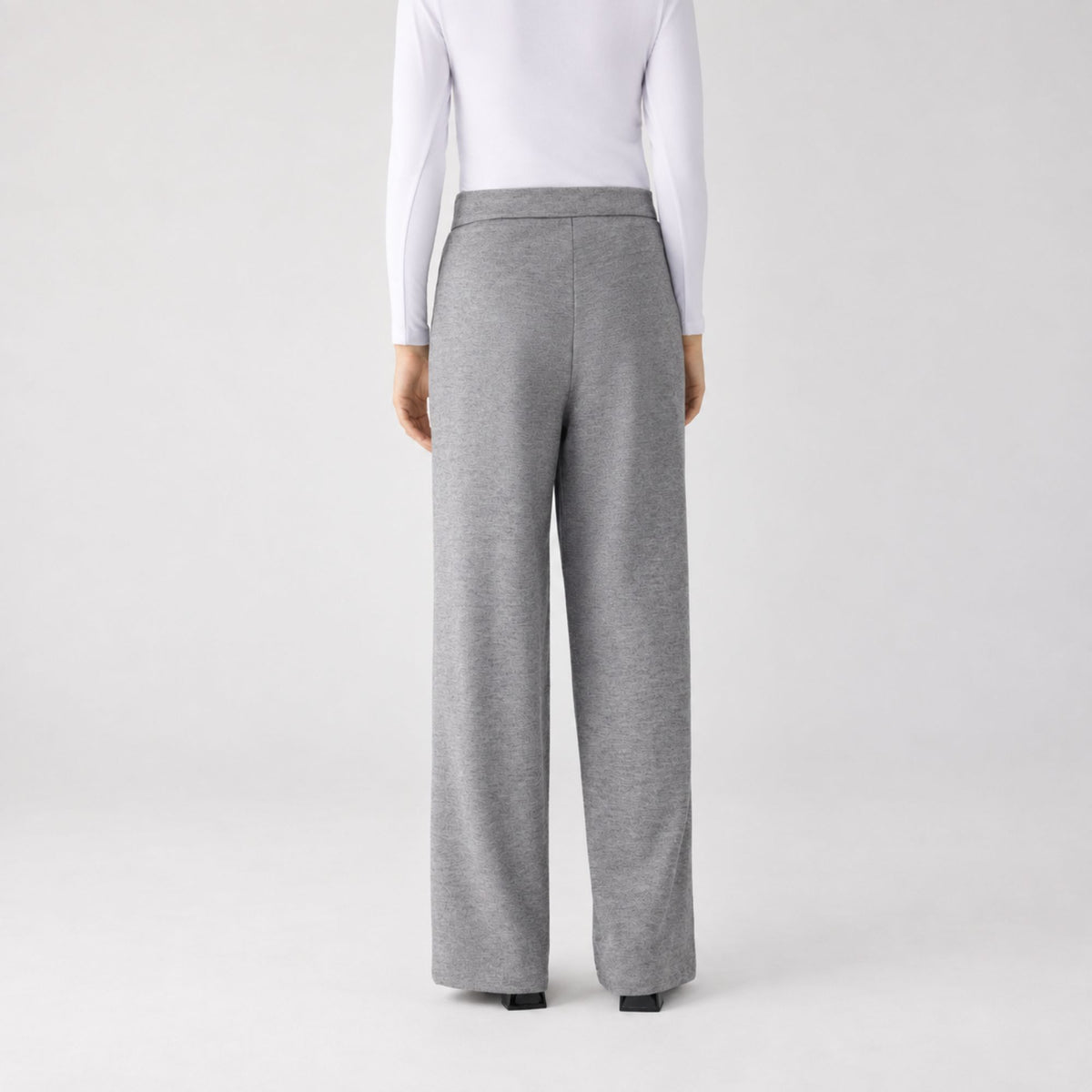 Pantalone donna vita alta viscosa Ysabel Mora 70487