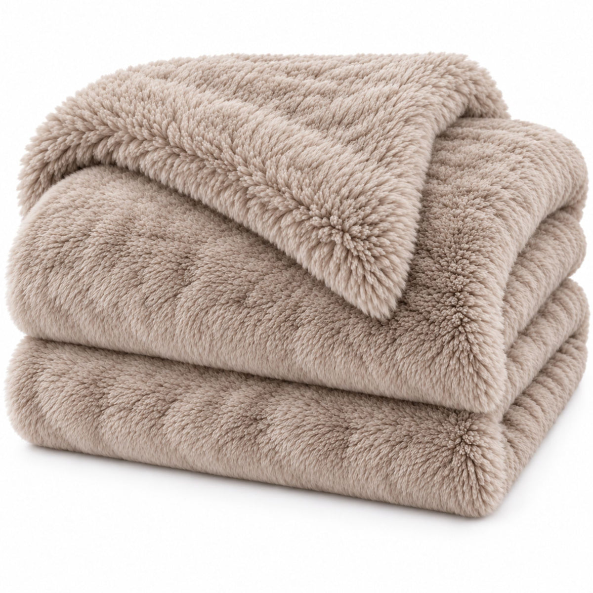 Coperta in flannel pelliccia morbida Zambaiti Alaska