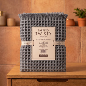 Tappetto antiscivolo effetto 3D waffle Zambaiti Twisty