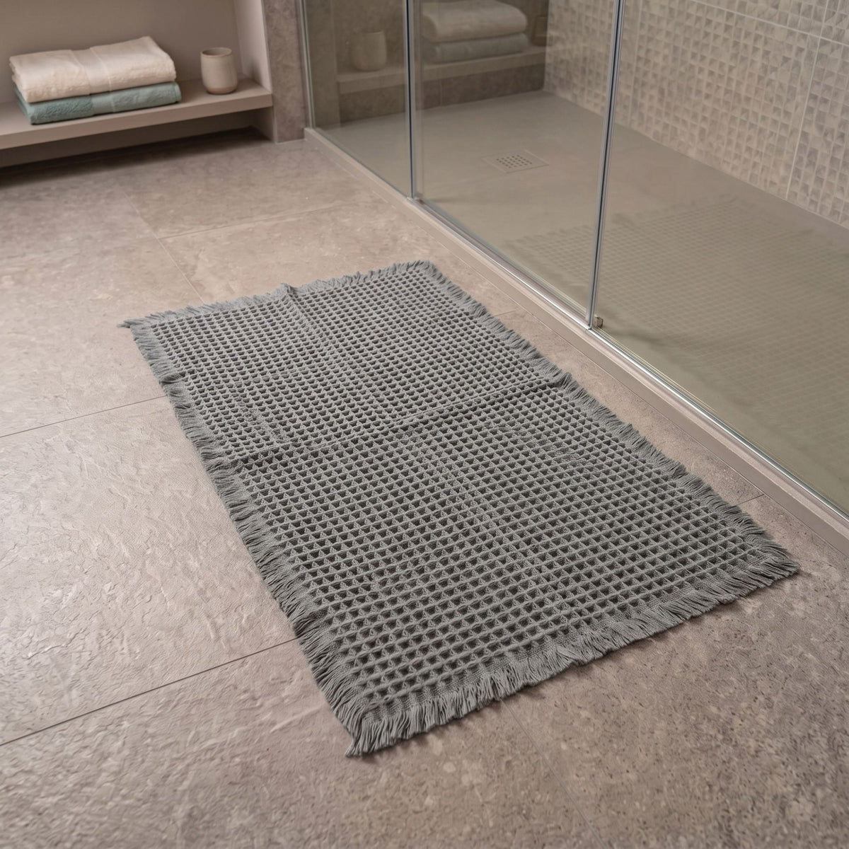 Tappetto antiscivolo effetto 3D waffle Zambaiti Twisty