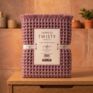 Tappetto antiscivolo effetto 3D waffle Zambaiti Twisty
