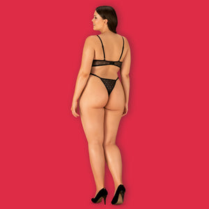 Body perizoma sexy con fiocco rosso Obsessive Tienesy