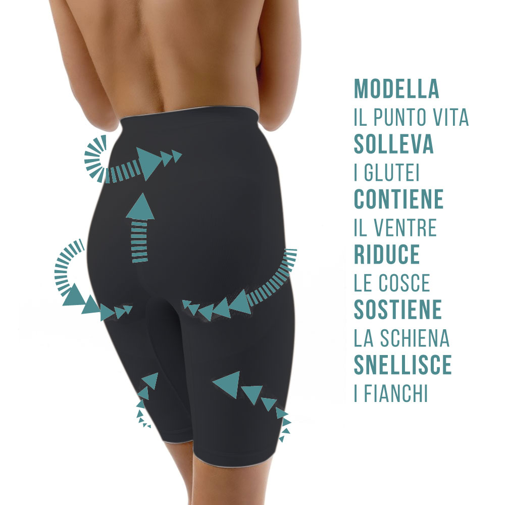 Guaina vita alta contenitiva forte con gamba Controlbody 410464