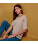 Maglia donna con strass in viscosa Admas 43628