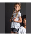 Pigiama bimba corto estivo bambolina Addams Santoro 62401 