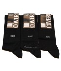 0 Calze uomo lunghe Enrico Coveri 3 paia cotone 